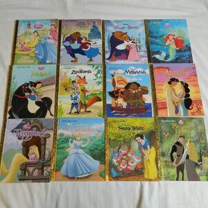 Book Bundle Disney Little Golden Books Hardcover